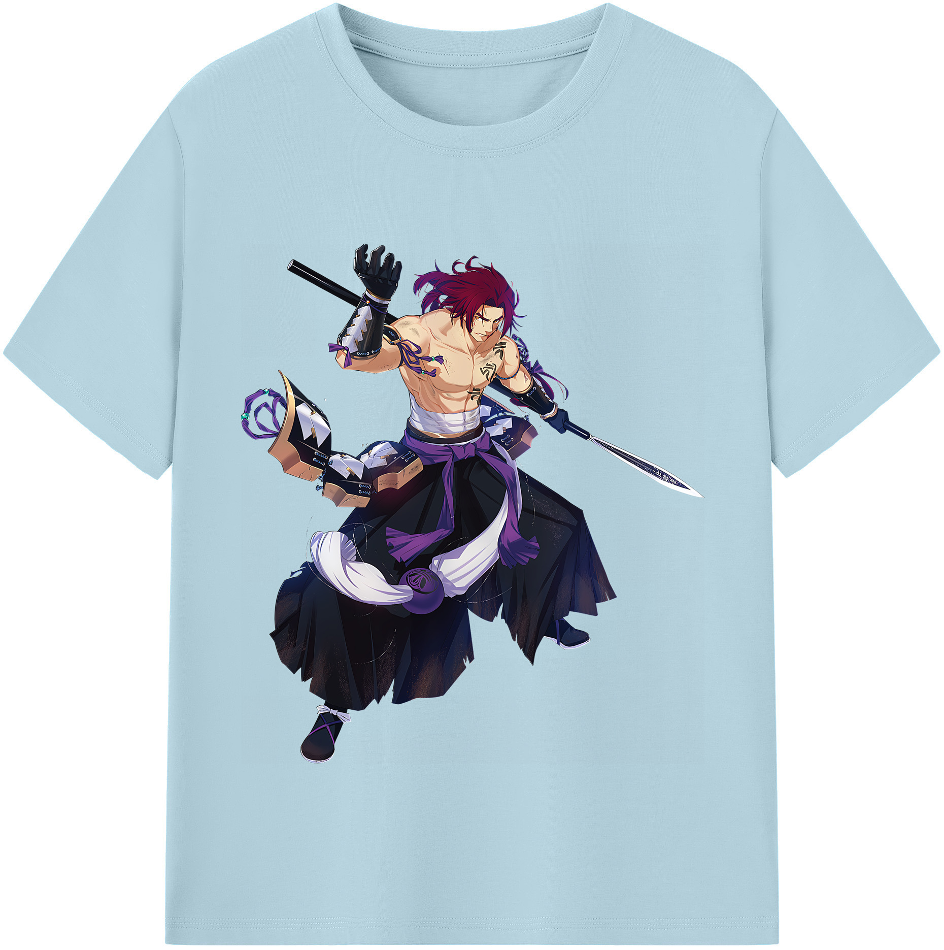 （画像用） 刀剣乱舞 Touken Ranbu 綿100％半袖Tシャツ（フロントプリント）